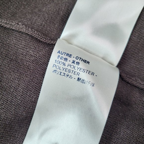 Louis Vuitton Black & Brown Wool Polyester Hooded Jacket - Picture 12 of 16